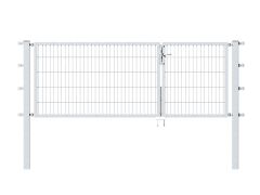 Stabgitter Doppeltor - Feuerverzinkt - 3500 x 1400mm - Teilung 1500/2000