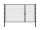 Stabgitter Doppeltor - Anthrazit - 3000 x 1800mm - Teilung 1000/2000