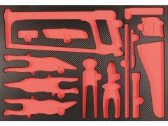 ProForm Einlage leer für Schneid-/ Messwerkzeuge 27-tlg.