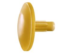 500 Stück SPAX Kunststoff-Abdeckkappen für SPAX mit Kopfbohrung - Ocker