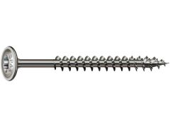 100 Stück SPAX HI.FORCE Tellerkopf 6 mm T-STAR plus VG, Edelstahl rostfrei A2 - 6 x 60