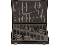 Bohrer-Magazin HSS-Co ECO 70tlg bestehend aus: je 5 Stück: 1,0 - 5,0 mm je 3 Stück: 5,5 - 7,5 mm je 2 Stück 8,0 - 10,0 mm