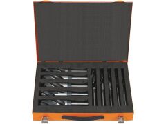 Bohrer Satz HSS-G mit reduziertem Schaft 10 teilig