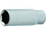 1/4" Tiefe Stecknuss 6kant 13 mm