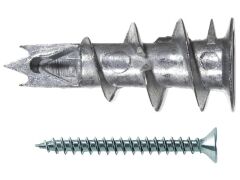 100 x fischer Gipskartondübel Metall GKM 12 mit Schraube