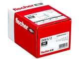 100 x fischer Gipskartondübel Metall GKM 12 mit Schraube