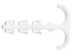 75 x fischer Steckfix plus Zwillingsschelle SF plus ZS 28