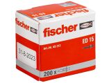 200 x fischer Einschlagnagel ED 15