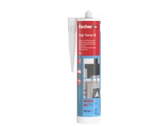 1 x fischer Hochtemperatursilicon DHS 310 ml rot