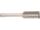 Hartmetallfräser, Form B Zylinder mit Stirnverzahnung d1 9.6 mm, Schaftdurchmesser 6.0 mm Kreuverzahnung