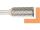 Hartmetallfräser, Form B Zylinder mit Stirnverzahnung d1 9.6 mm, Schaftdurchmesser 6.0 mm Kreuverzahnung
