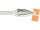 Hartmetallfräser, Form G Spitzbogen d1 9.6 mm, Schaftd. 6.0 mm Kreuzverzahnung