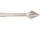 Hartmetallfräser, Form J Kegel 60° d1 6.0 mm, Schaftd. 6.0 mm Kreuzverzahnung