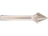 Hartmetallfräser, Form J Kegel 60° d1 12.7 mm,...