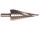 Stufenbohrer mit Spiralnut HSS Gr.3 6-30 mm