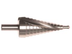 Stufenbohrer mit Spiralnut HSS Gr.4 9-36 mm