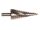 Stufenbohrer mit Spiralnut HSS-Co Gr.3 6-30 mm
