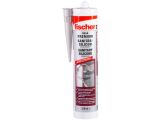 1 x fischer Sanitärsilicon DSSA 310 ml Manhattan