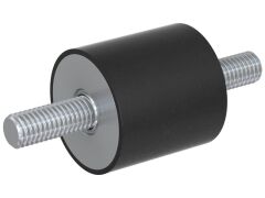 4 x fischer Schalldämmpuffer PA 30x30