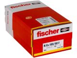 100 x fischer Nageldübel N 8 x 100/60 F Flachkopf