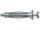 50 x fischer Hohlraum-Metalldübel HM 4x32 (3-13mm) S mit metrischer Schraube