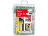 1 x fischer Meister-Box Greenline Spreizdübel SX + Edelstahlschrauben (120 Teile)