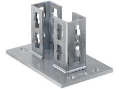 5 x fischer Sattelflansch PSF 124