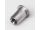 Blindnietmutter Aluminium / Rundschaft / offen / Flachkopf / M8 / 3.0 - 5.5 mm