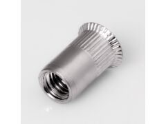 Blindnietmutter Aluminium / Rundschaft / offen / Senkkopf / M6 / 1.5 - 4.5 mm