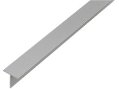 Alu Profil Natur - T-Form - 15 x 15 x 1,5mm / 2,6m