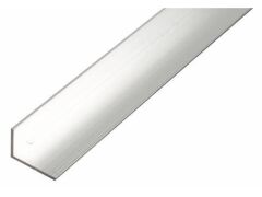 Winkelprofil ungleichschenklig Alu Natur - 50 x 30 x 1,5mm - 2600mm