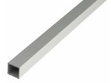 Vierkantrohr Alu Silber eloxiert - 2600mm - 25 x 25 / 1,5mm Wandst&auml;rke