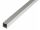 Vierkantrohr Alu Silber eloxiert - 2600mm - 30 x 30 / 2,0mm Wandstärke