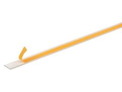 Alu Profil Silber eloxiert - Flachstange - 1000 x 30 x 2mm selbstklebend