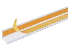 Winkelprofil gleichschenklig Alu Weiß - selbstklebend - 1000mm - 30 x 30 x 2,0