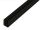 U-Profil Kunststoff Schwarz - 2600mm - 21 x 10 / Stärke 1,0mm / Innenmaß 19,0 mm