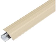 Ausgleichsprofil Duo - Alu Sandfarbig eloxiert - 1000 x 44 mm / Stärke 1,8 mm