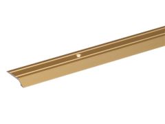 Ausgleichsprofil Alu Gold eloxiert - 2000 x 30 mm / Stärke 2,0 mm