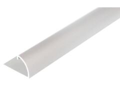 Abschlussprofil Alu Silber eloxiert - 1000 x 24,5 x 13,5 mm / Höhe 9 mm