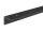 Treppenkanten-Schutzprofil Kunststoff Schwarz - versenkte Schraublöcher - 1000 x 25 x 20 mm / Stärke 2,0 mm