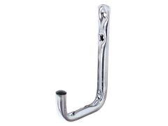 Wandhaken, galvanisch blau verzinkt - 120 x 80 x 40 mm - 12mm Rohr