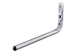 Wandhaken, galvanisch blau verzinkt - 70 x 175 mm - 12mm Rohr