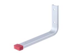 Wandhaken, gerade - Alu - 90 x 160 mm