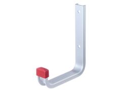 Wandhaken, abgewinkelt - Alu - 140 x 115 mm