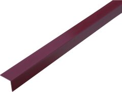 Winkelprofil gleichschenklig Kunststoff Violett - 2600mm - 20 x 20 x 1,5mm - selbstklebend
