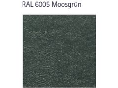 Sichtschutzstreifen Standard 191 x 2550mm - 0,7mm stark - RAL 6005 Moosgrün