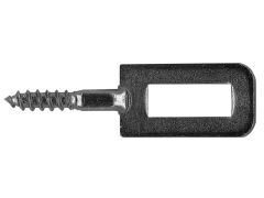 Schließhaken 40mm - Schwarz