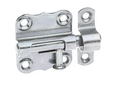 Grendelriegel,ohne Feder,galvanisch verzinkt, dickschichtpassiviert ,33x35