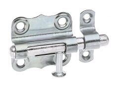 Grendelriegel,ohne Feder,galvanisch verzinkt, dickschichtpassiviert ,39x38