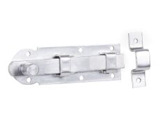 Fensterriegel, Edelstahl, gerade - 80x26mm